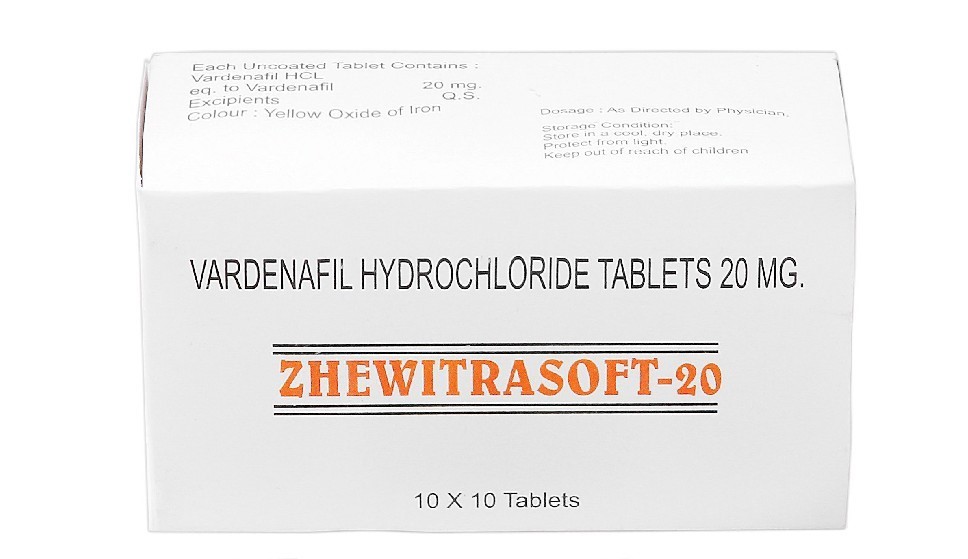 Обзор препарата Левитра ZHEWITRA SOFT 20 мг