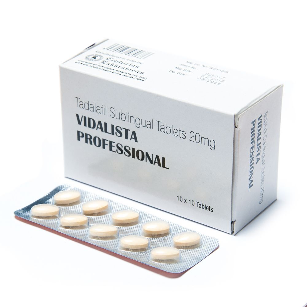 VIDALISTA PROFESSIONAL 20 мг